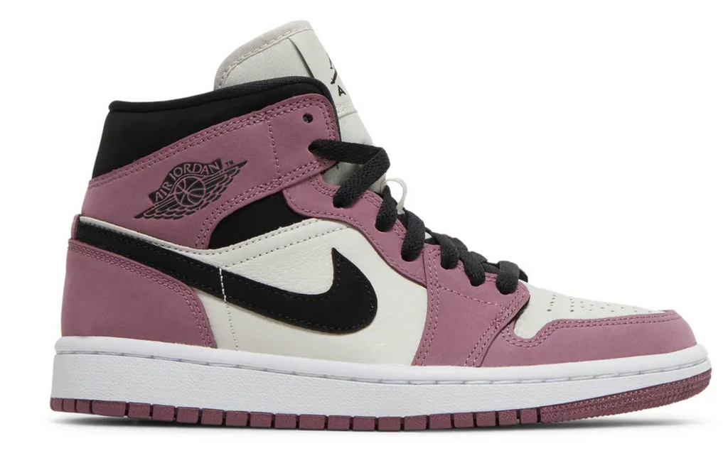 Wmns Jordan 1 Mid 'Berry Pink'