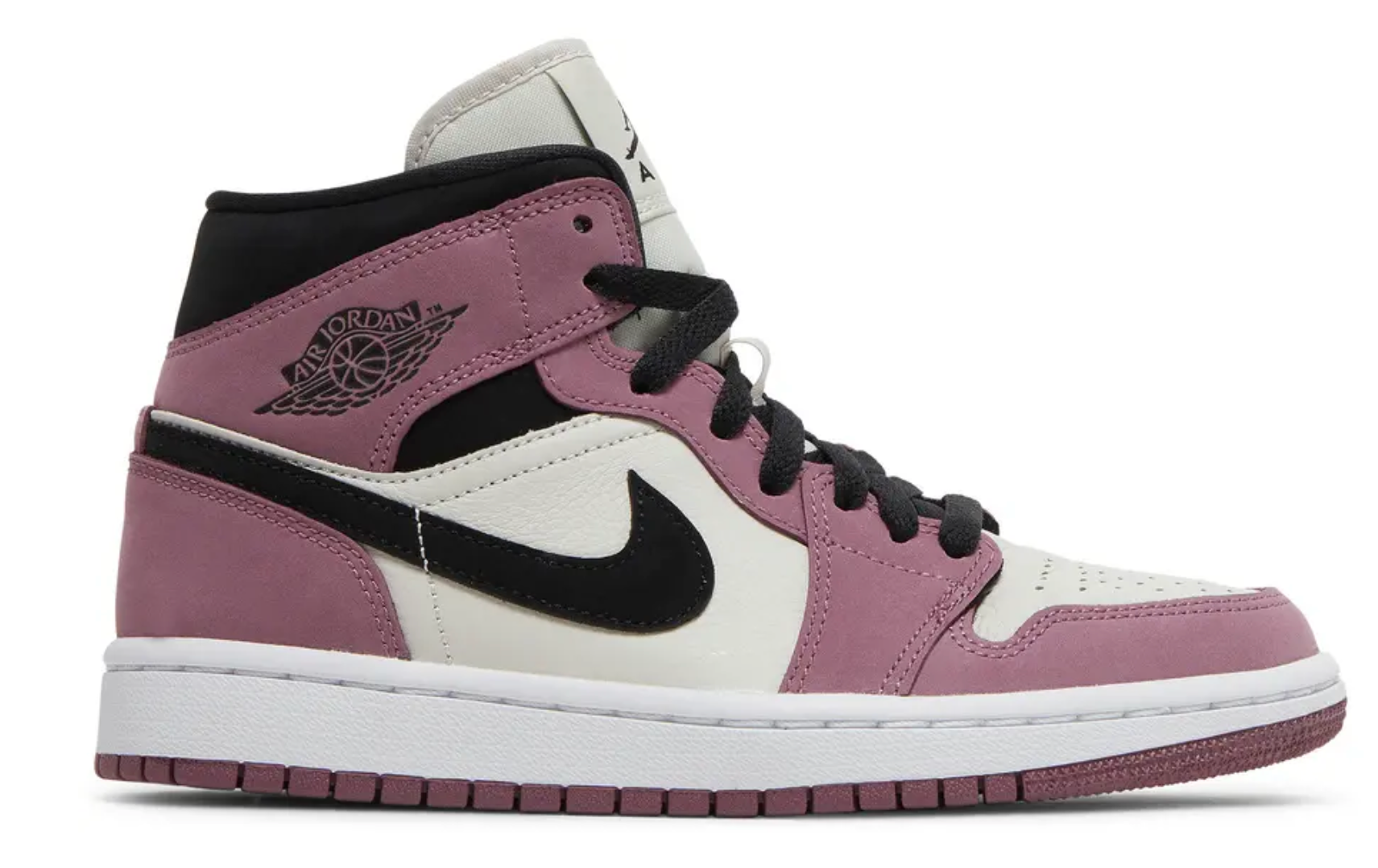 Wmns Jordan 1 Mid 'Berry Pink'