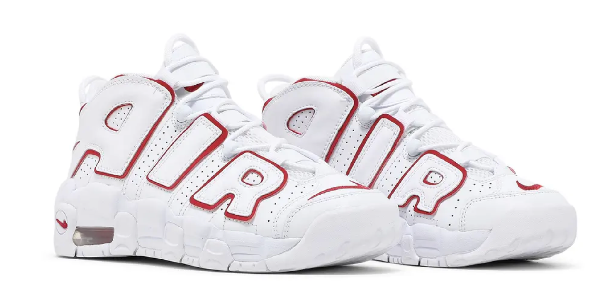 Nike Air More Uptempo 'White Red' 2021