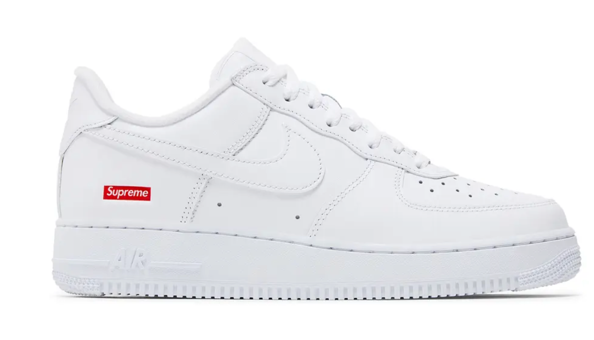Supreme x Nike Air Force 1 Low 'Box Logo - White'