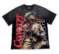 Concept “Soldier” Tee – Black Wash