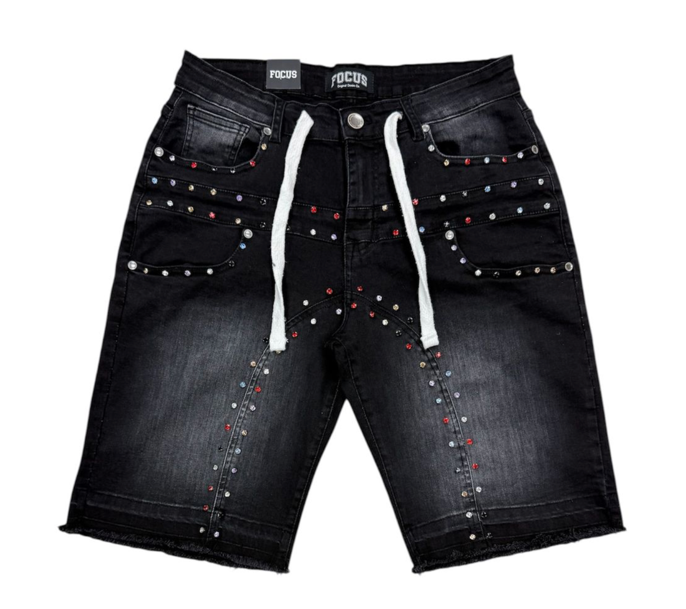 Focus "Multi Color Stone" shorts