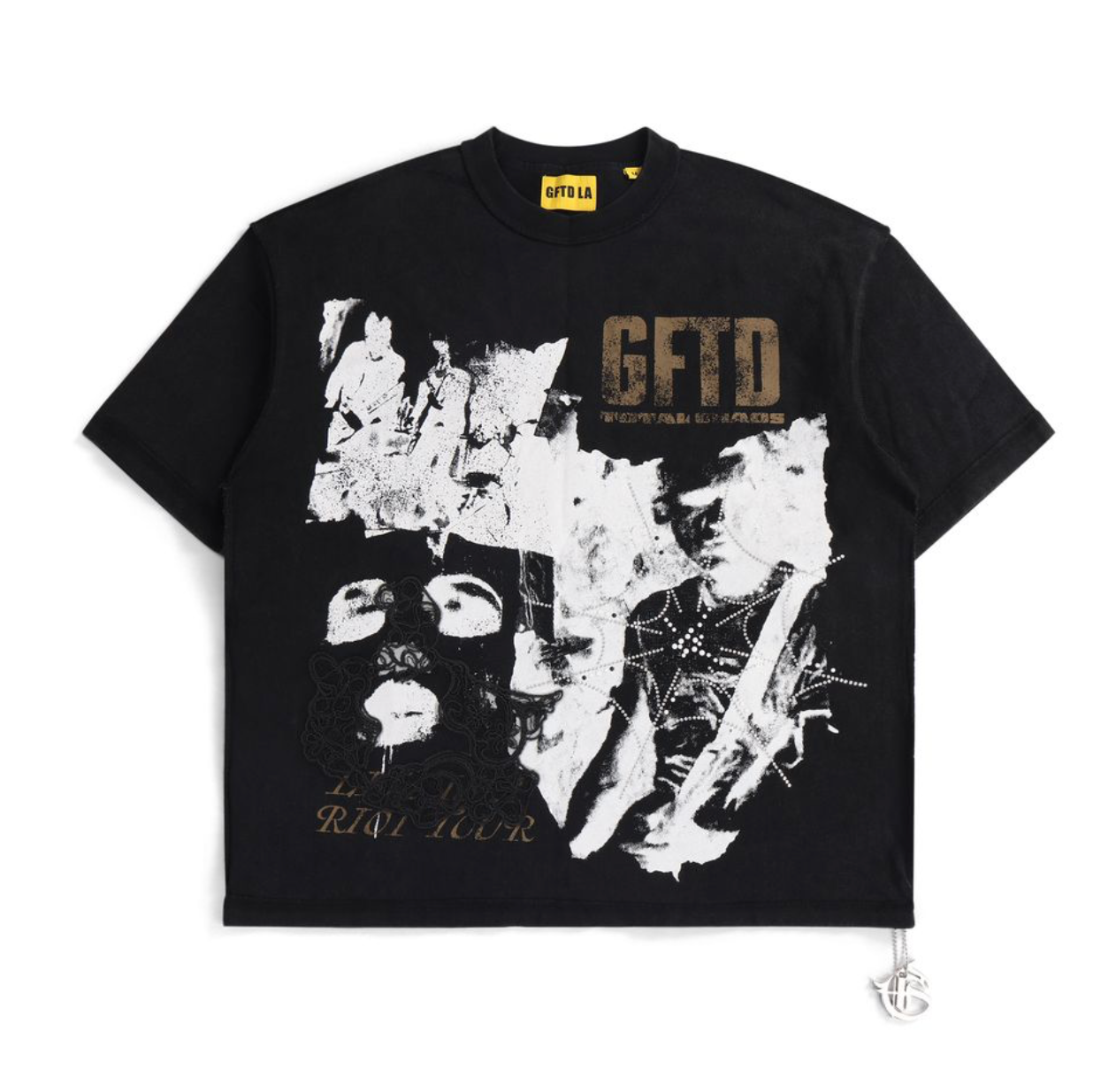 GFTD LA "Riot Tour" Black Tee