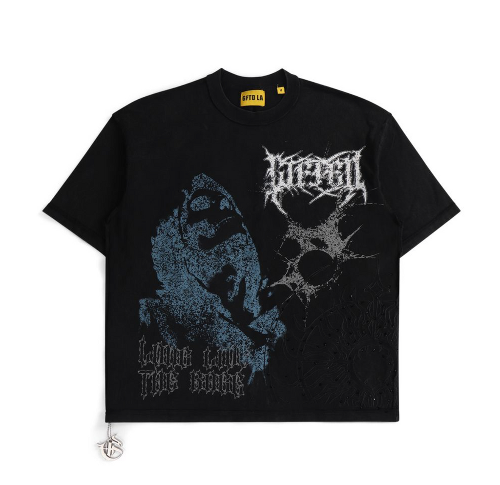 GFTD LA "Rage" Black Tee