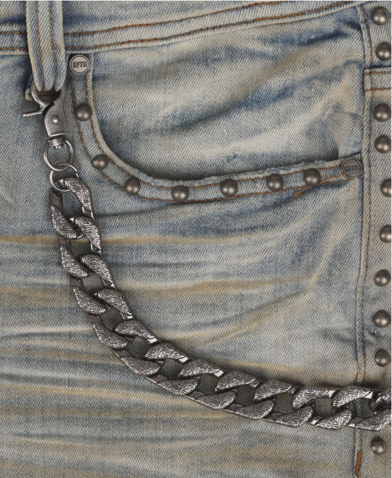 GFTD LA "Onix Dirty" Denim Jeans