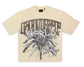 GHST WRLD "Caught in the Web" Bone Tee