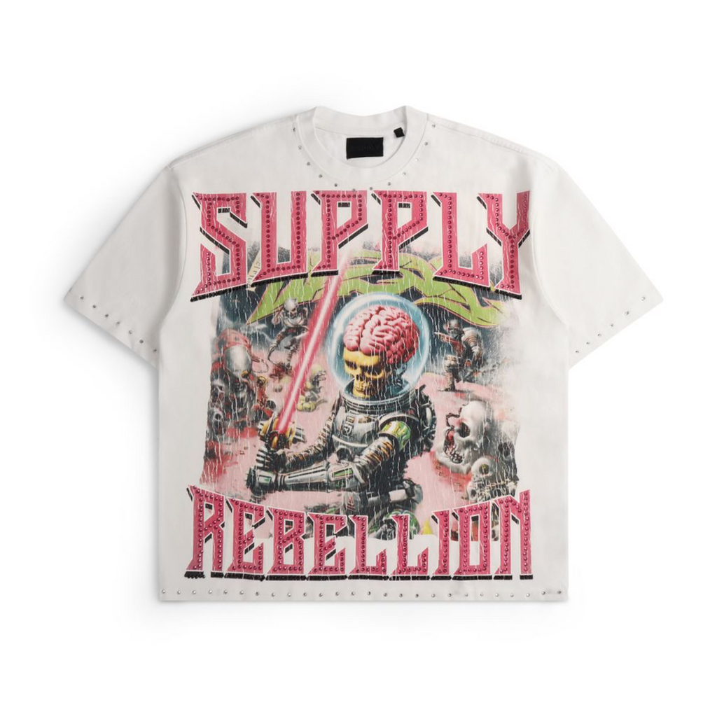 Supply Rebellion Tee - White