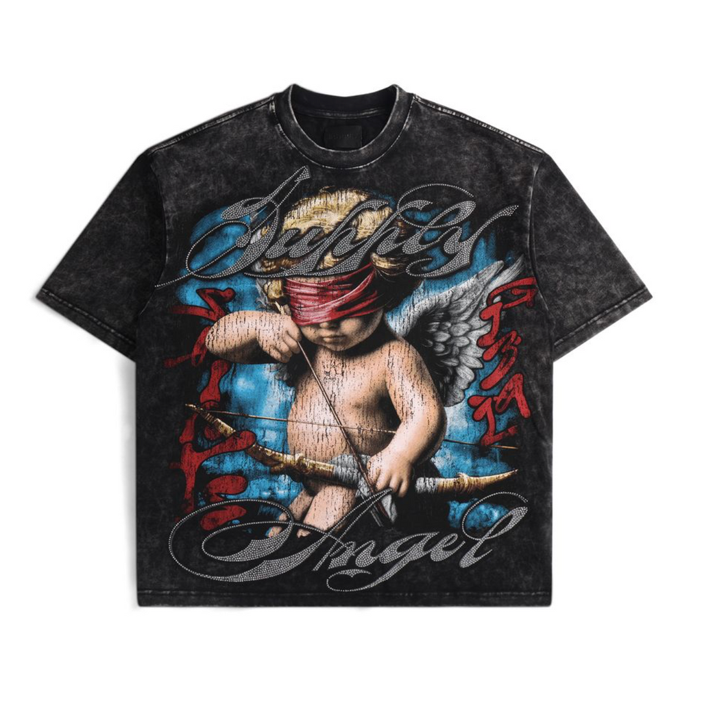 Supply Angel Warrior Tee - Black