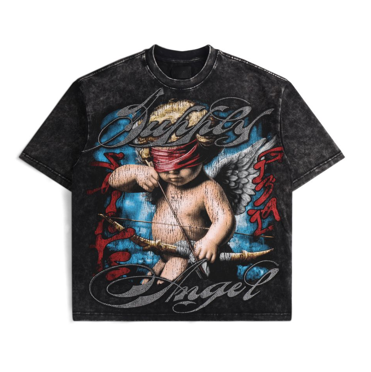 Supply Angel Warrior Tee - Black