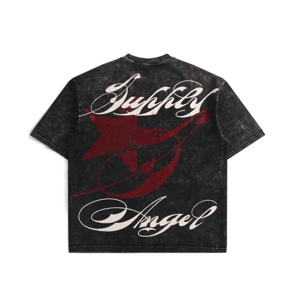 Supply Angel Warrior Tee - Black