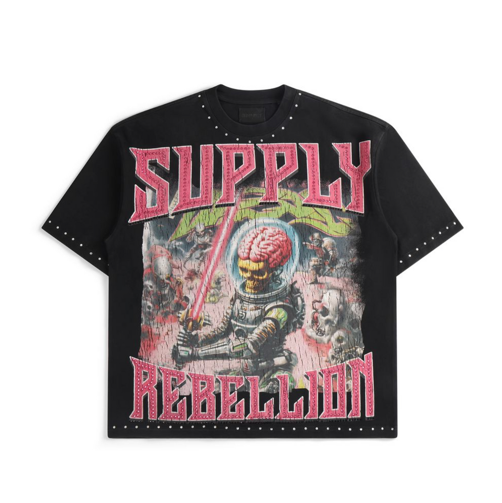 Supply Rebellion Tee - Black