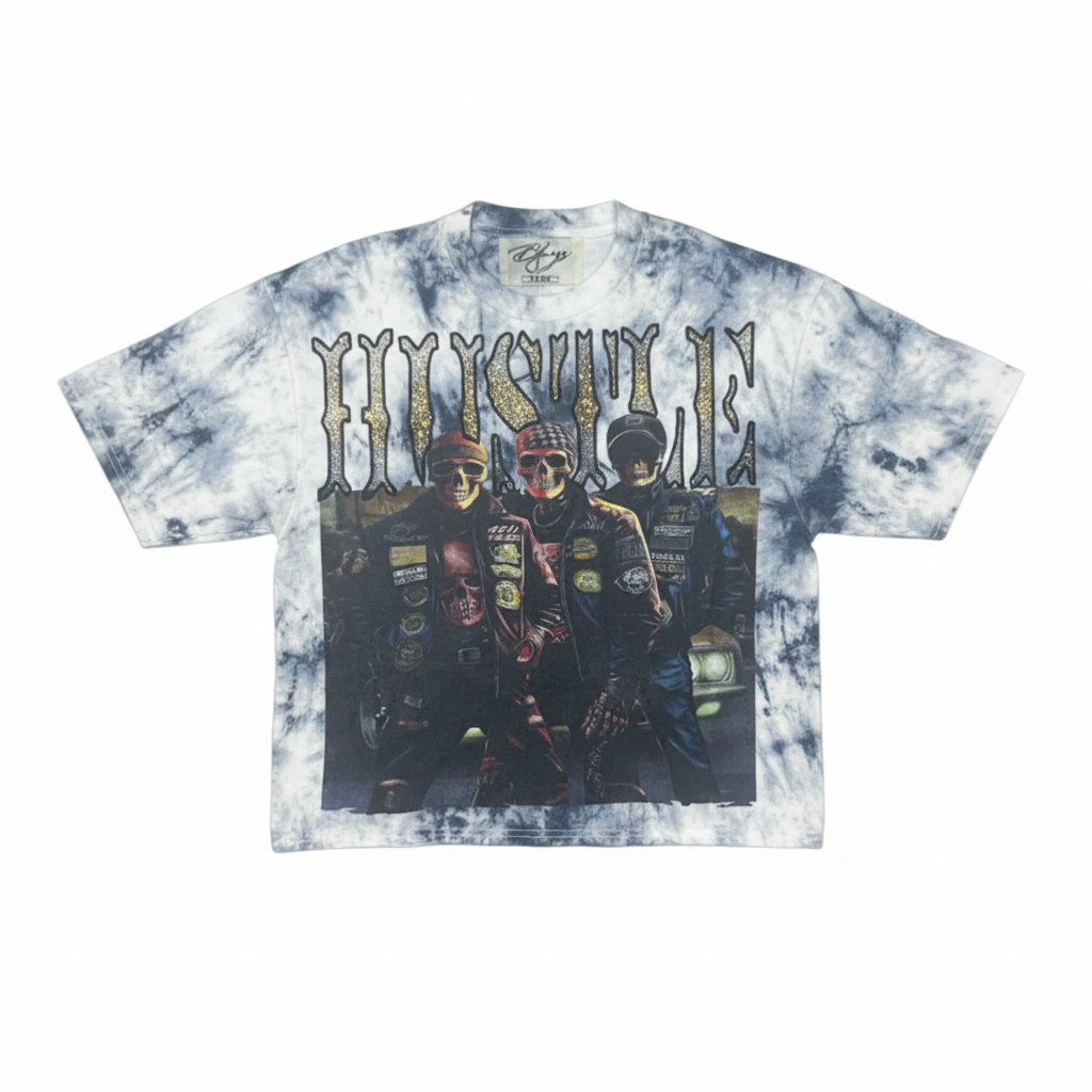 BKYS "Hustle" F-Terry Cropped T-Shirt