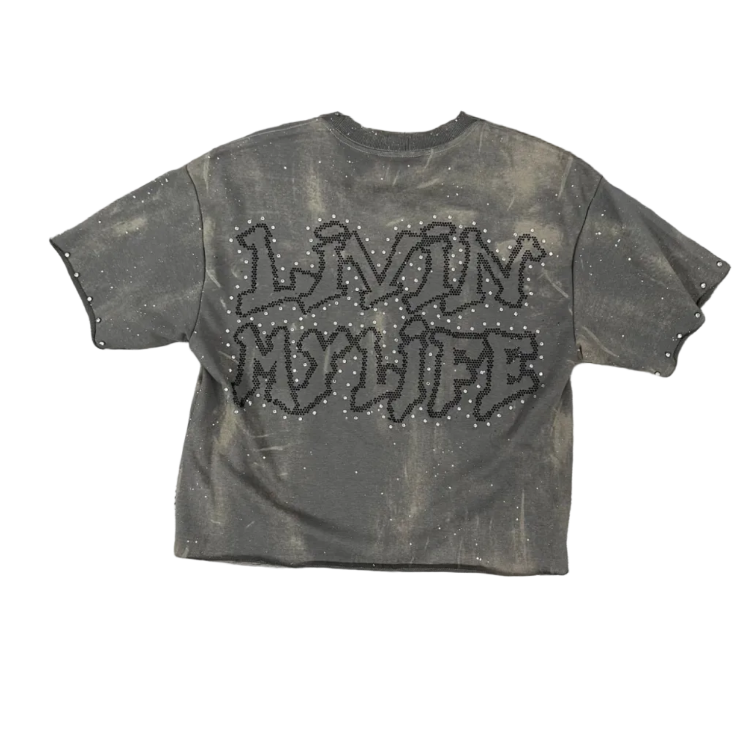 BKYS "Livin" F-Terry Cropped T-Shirt