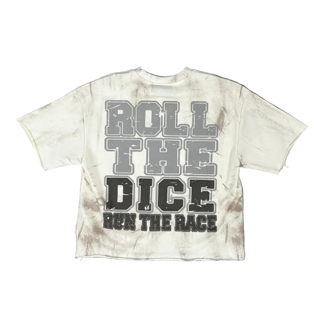 BKYS "Hell Run" F-Terry Cropped T-Shirt – Off White