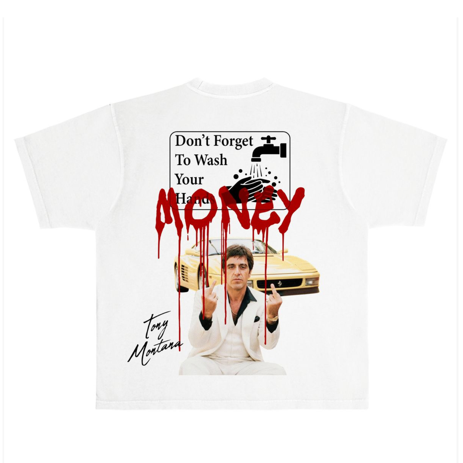 Rich Dead Idols "Wash Your Hands" T-Shirt