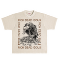 Rich Dead Idols "Vulture$" T-Shirt – Tan