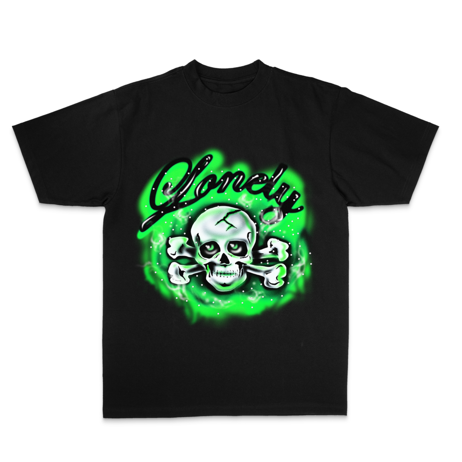 Lonely Hearts Club Crossbones Rhinestone TEE