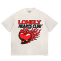 Lonely Hearts Club Flaming Heart TEE