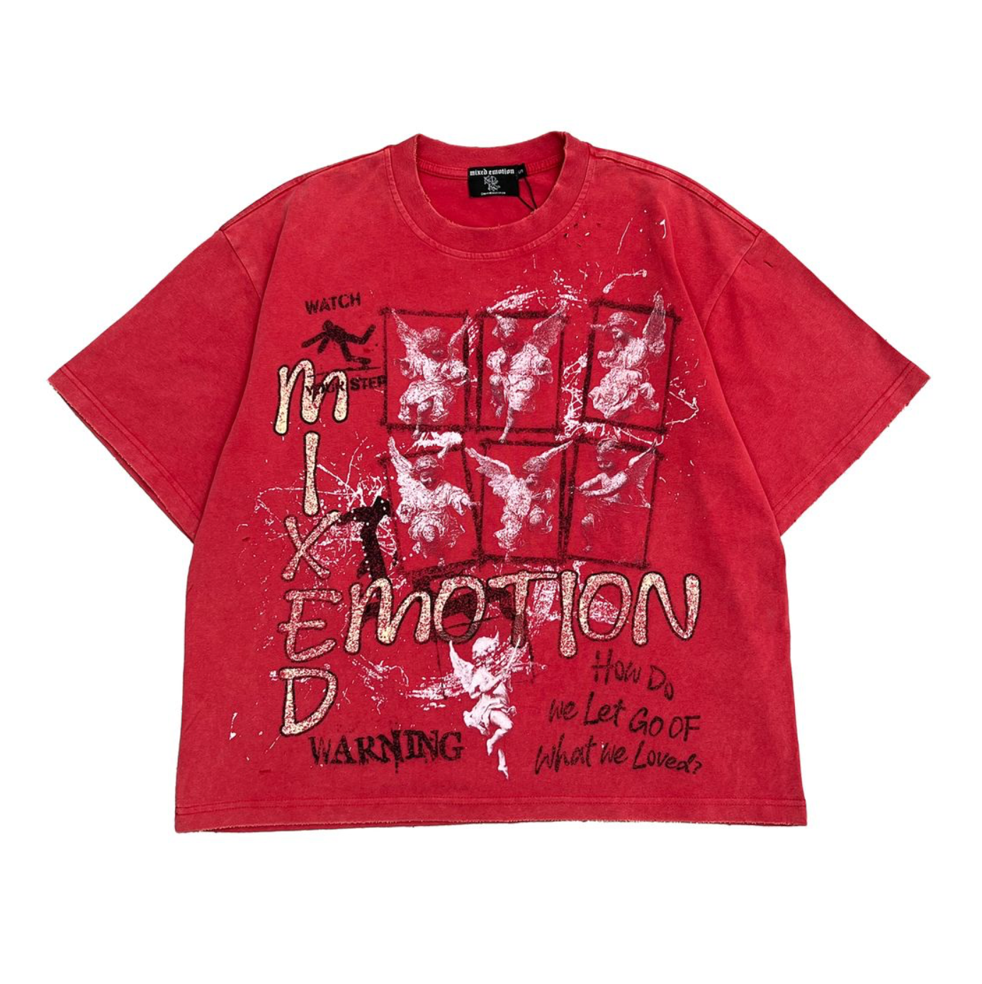 Mixed Emotions Red "Crimson" Tee