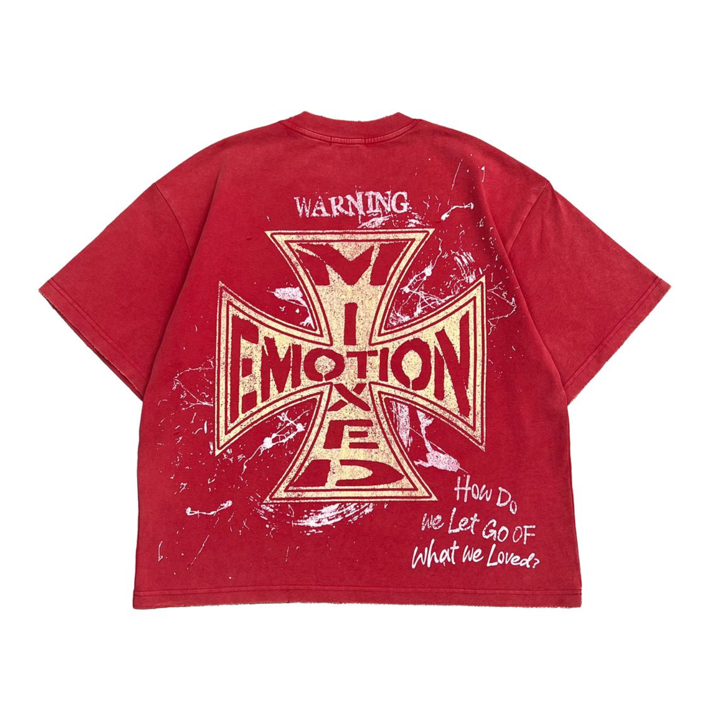 Mixed Emotions Red "Crimson" Tee