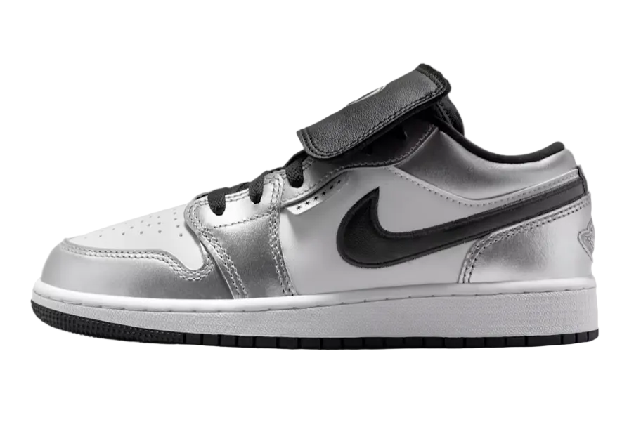 Air Jordan 1 Low SE GS 'Metallic Silver'