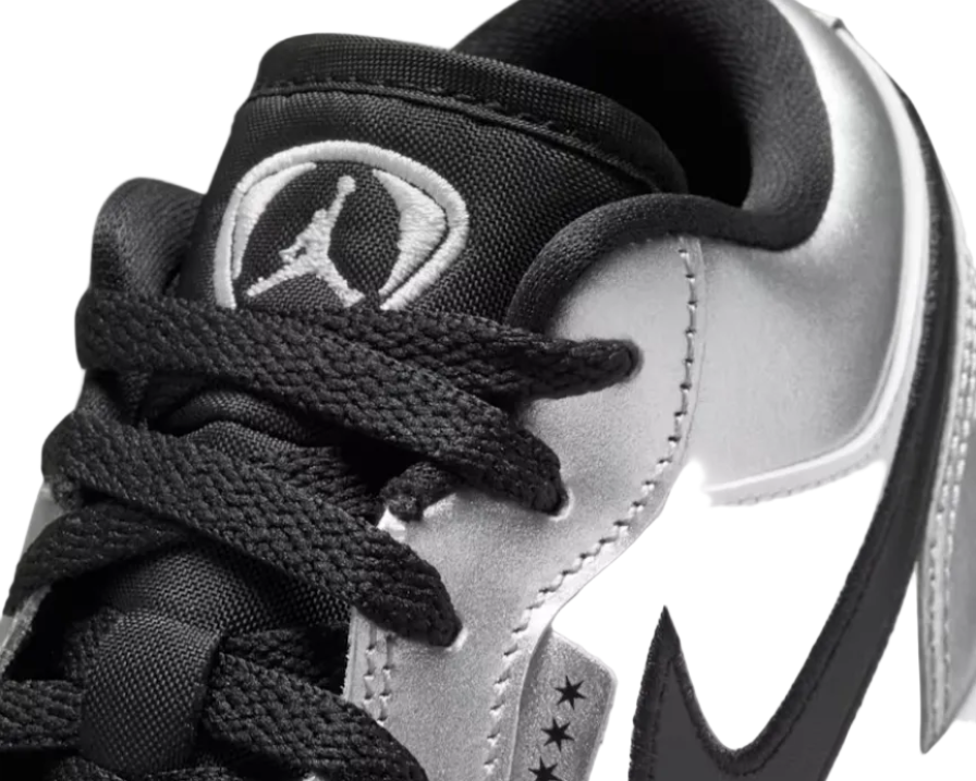Air Jordan 1 Low SE GS 'Metallic Silver'