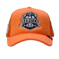 GAS SERVICE Trucker Hat – Orange
