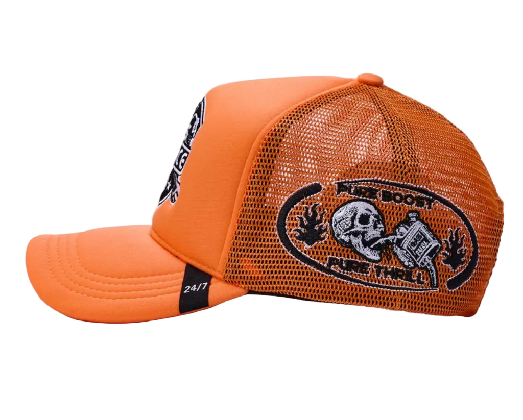 GAS SERVICE Trucker Hat – Orange