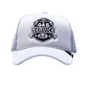 GAS SERVICE Trucker Hat – Light Gray