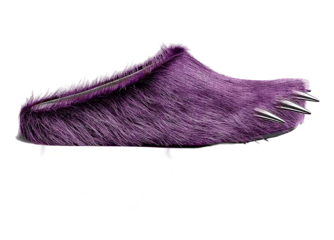 Bravest Studios Bear Claw Mule Clogs - Purple