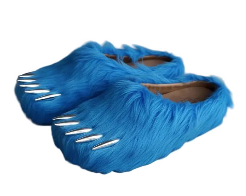 Bravest Studios Bear Claw Mule Clogs - Blue