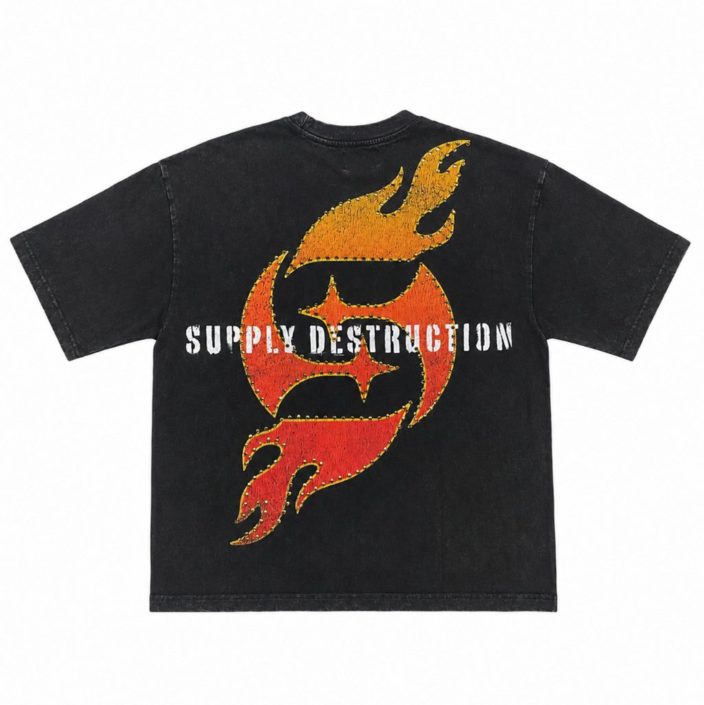 SUPPLY End Times Tee BLK
