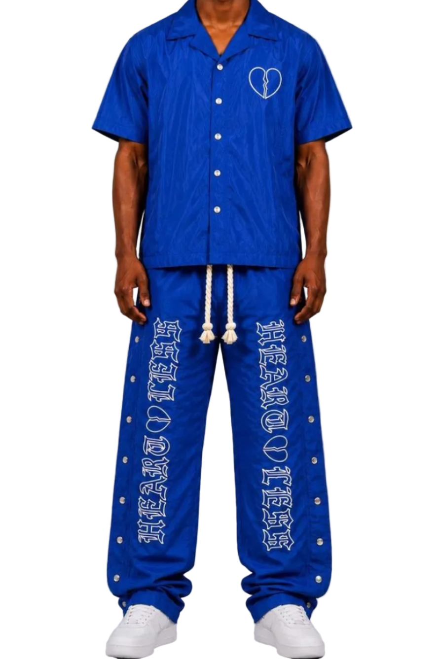 FOCUS Heartless Nylon Pants R/B
