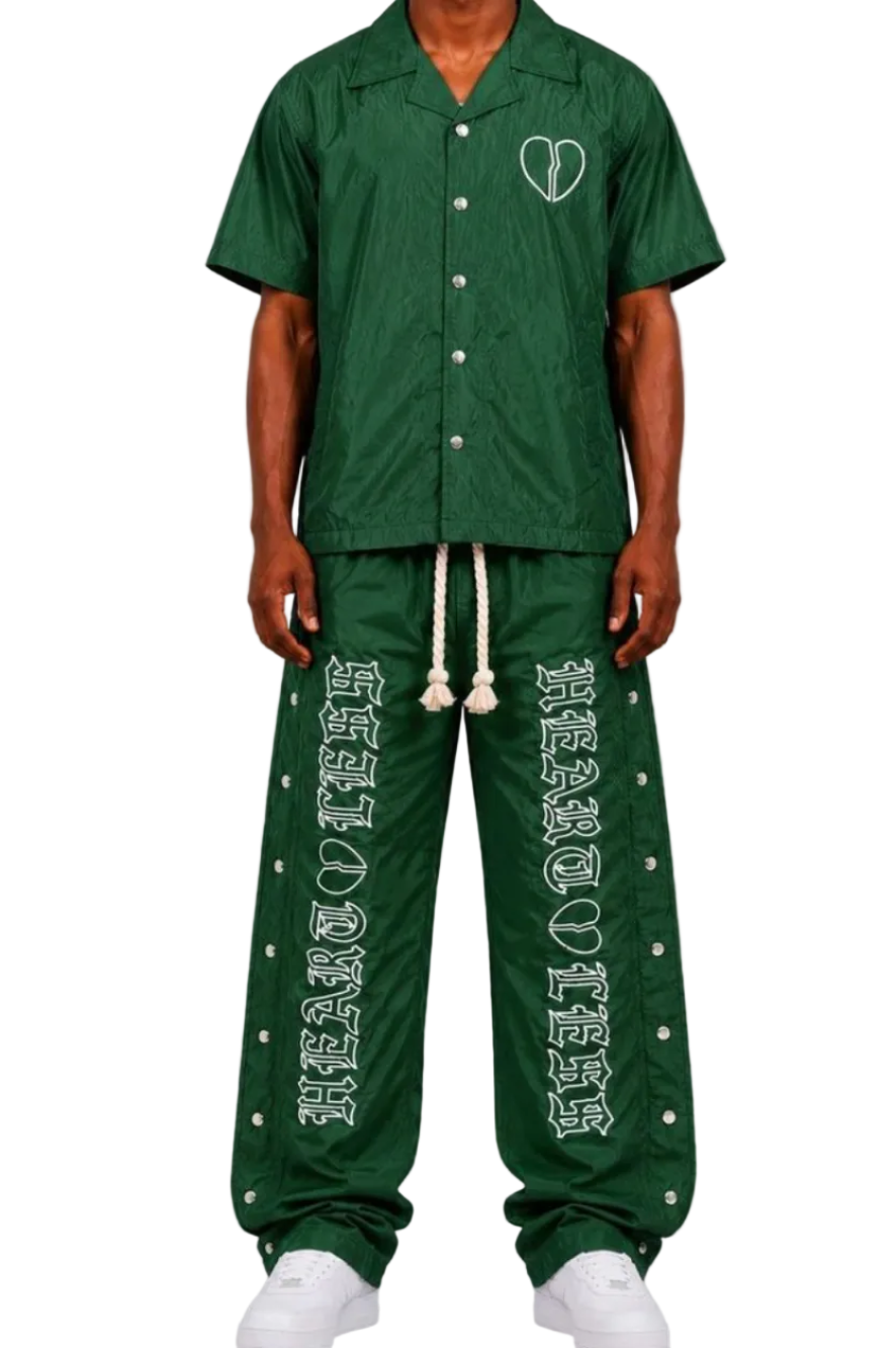 FOCUS Heartless Nylon Button Down G