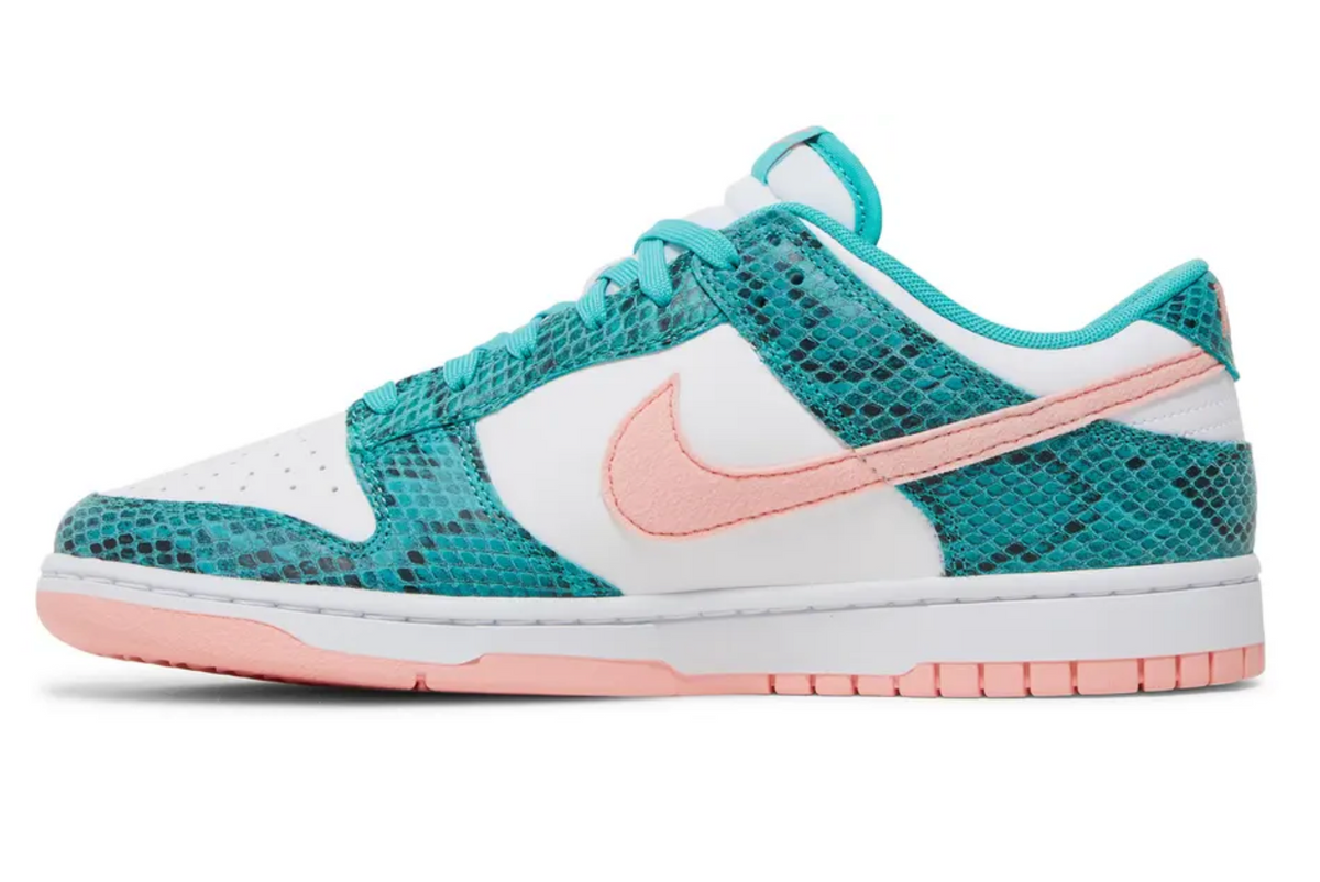 Nike Dunk Low “Washed Teal Snakeskin”