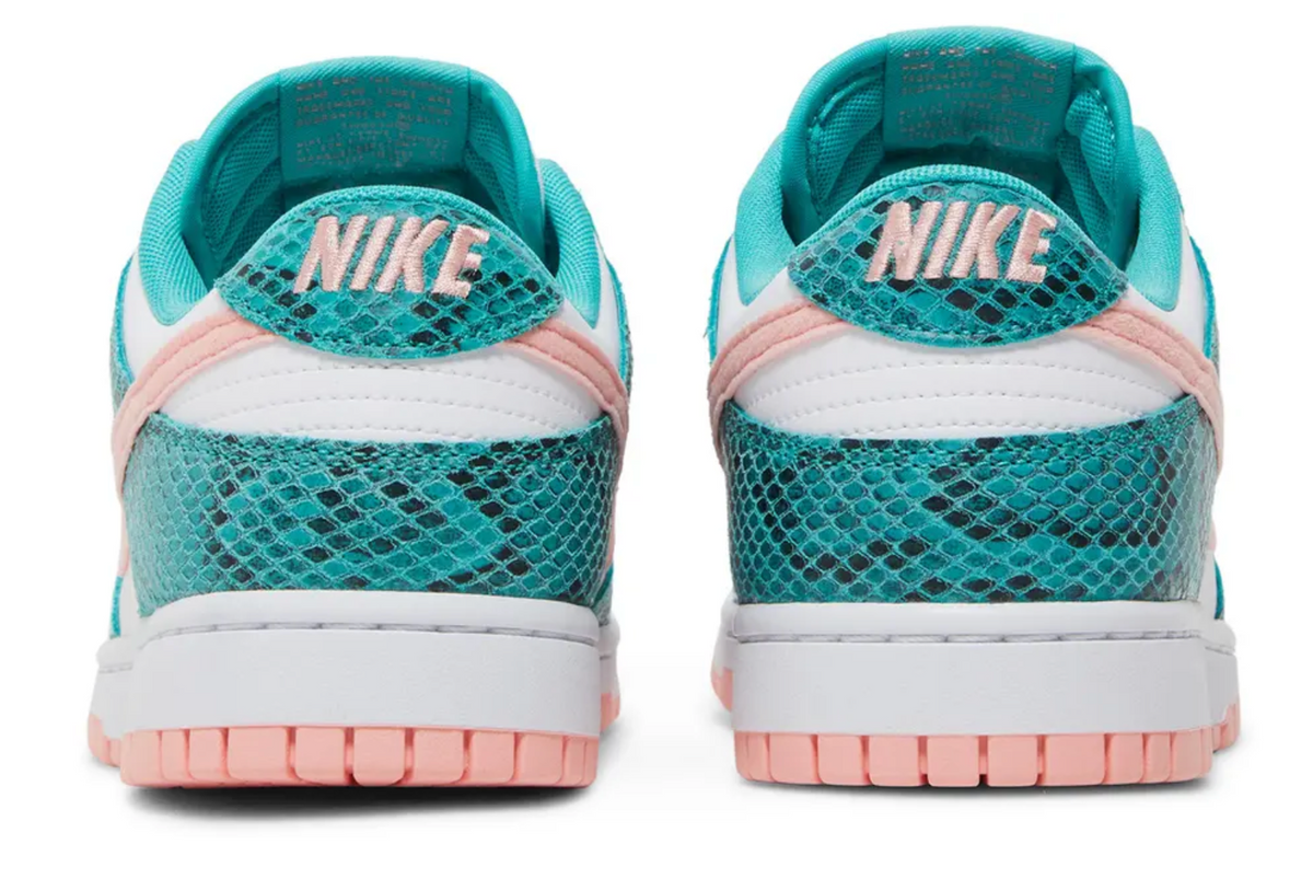 Nike Dunk Low “Washed Teal Snakeskin”