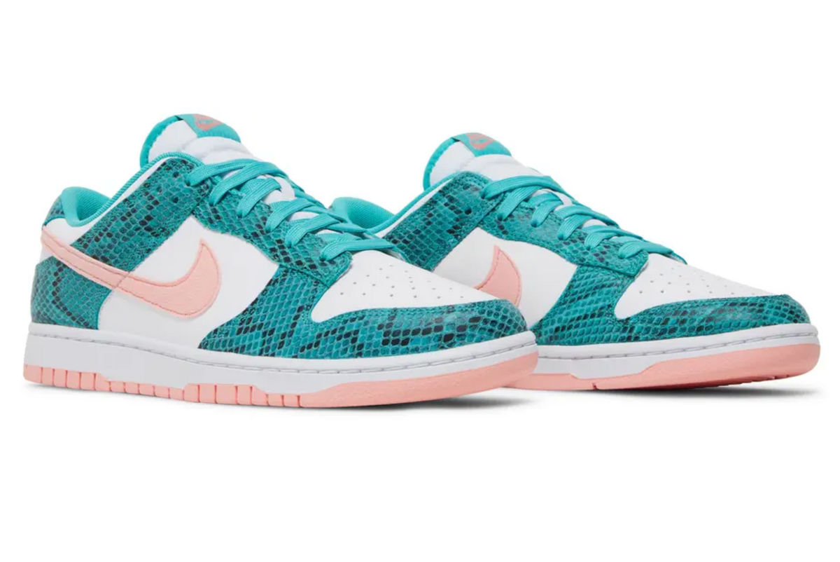 Nike Dunk Low “Washed Teal Snakeskin”