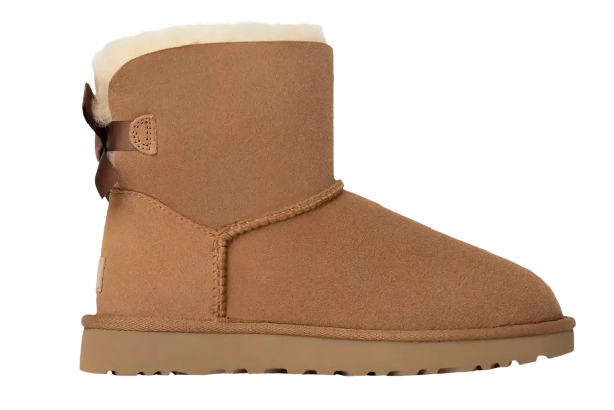 UGG Women’s Mini Bailey Bow II “Chestnut”