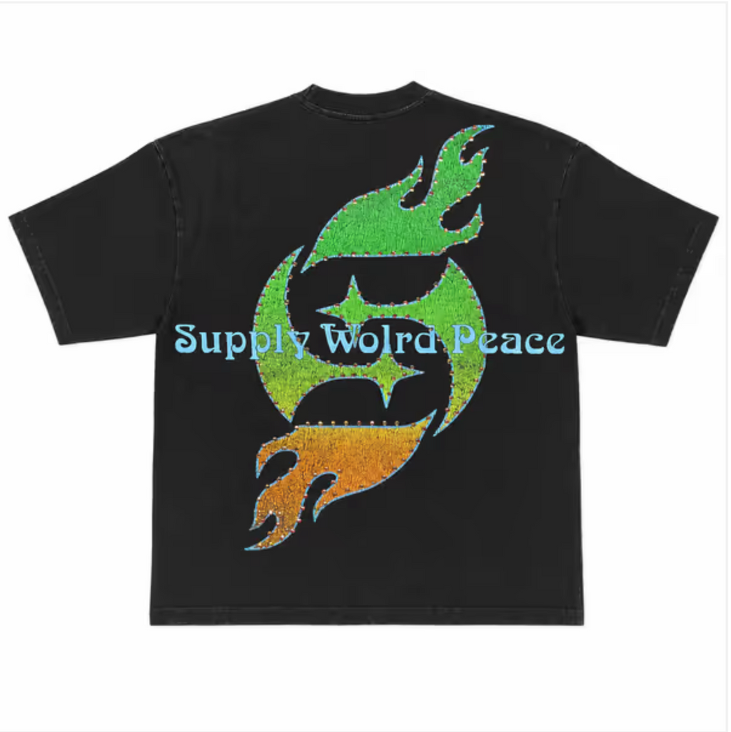 Supply Peace Black Tee
