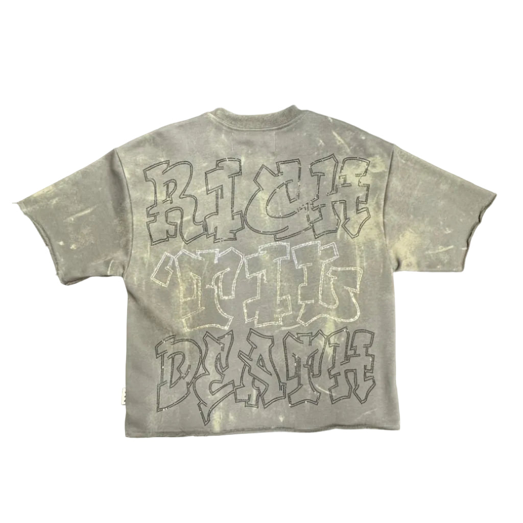 BKYS "Rich Till Death" Cropped T-Shirt