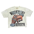 BKYS "Rebirth" Cropped T-Shirt – White