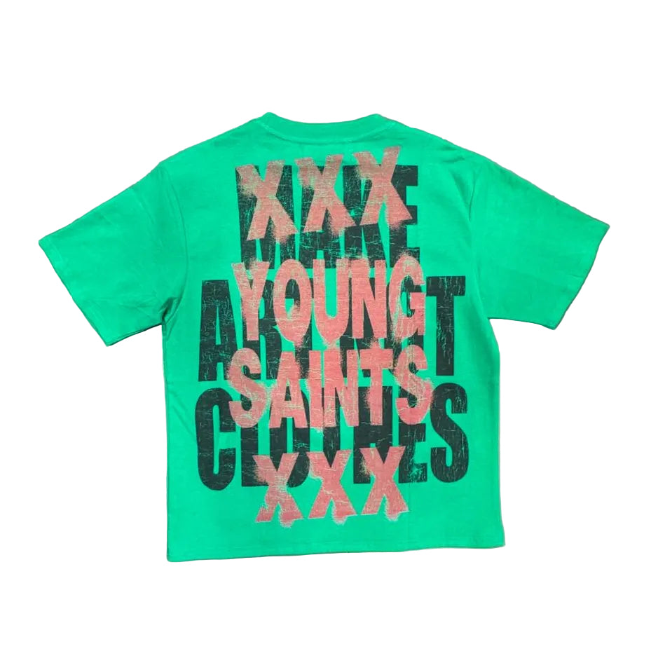 MND GMZ Young Saints Club Tee – Green