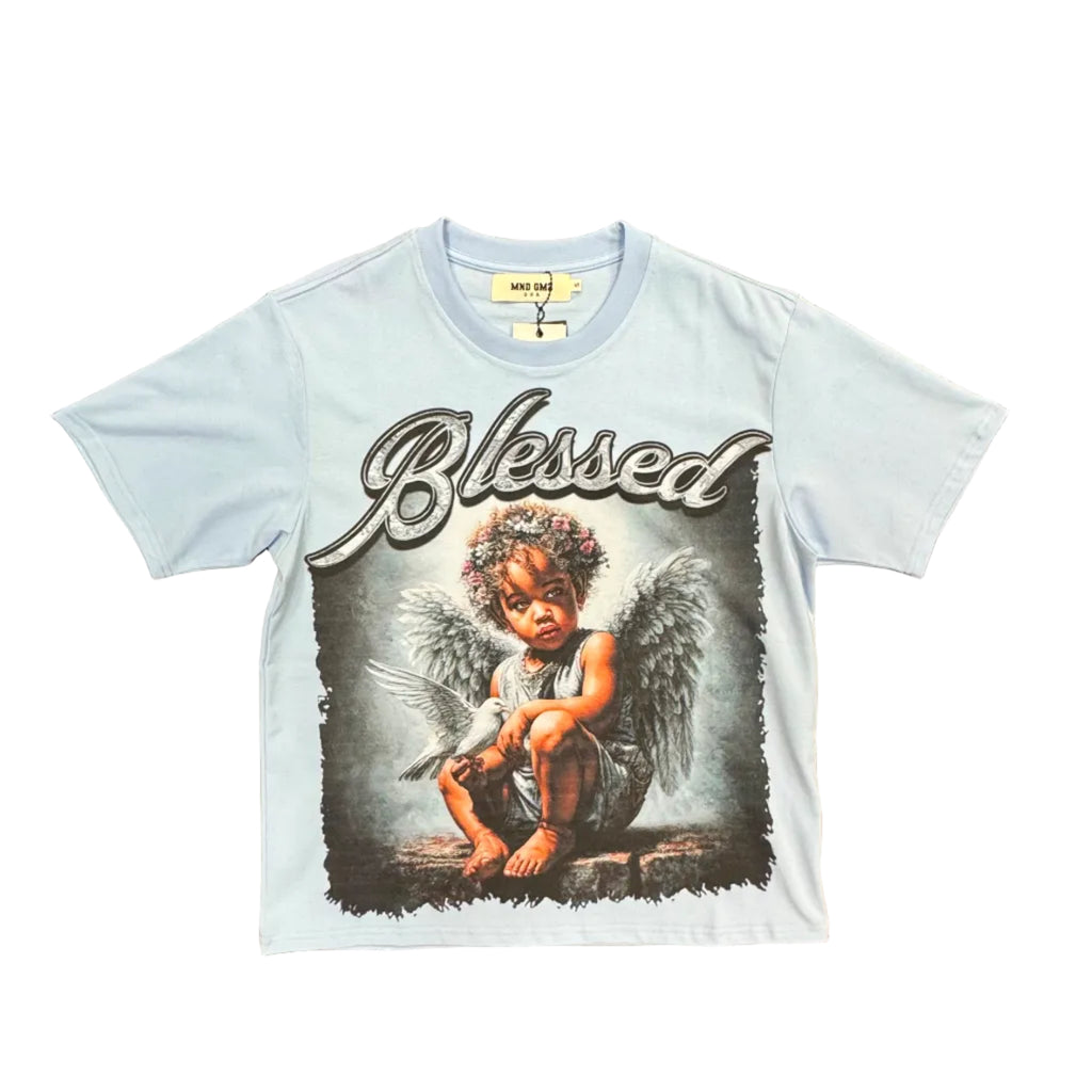 MND GMZ Blessed Angel Graphic Sky B