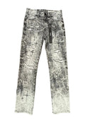 Smoke Rise Straight Fit Rhinestone Jeans