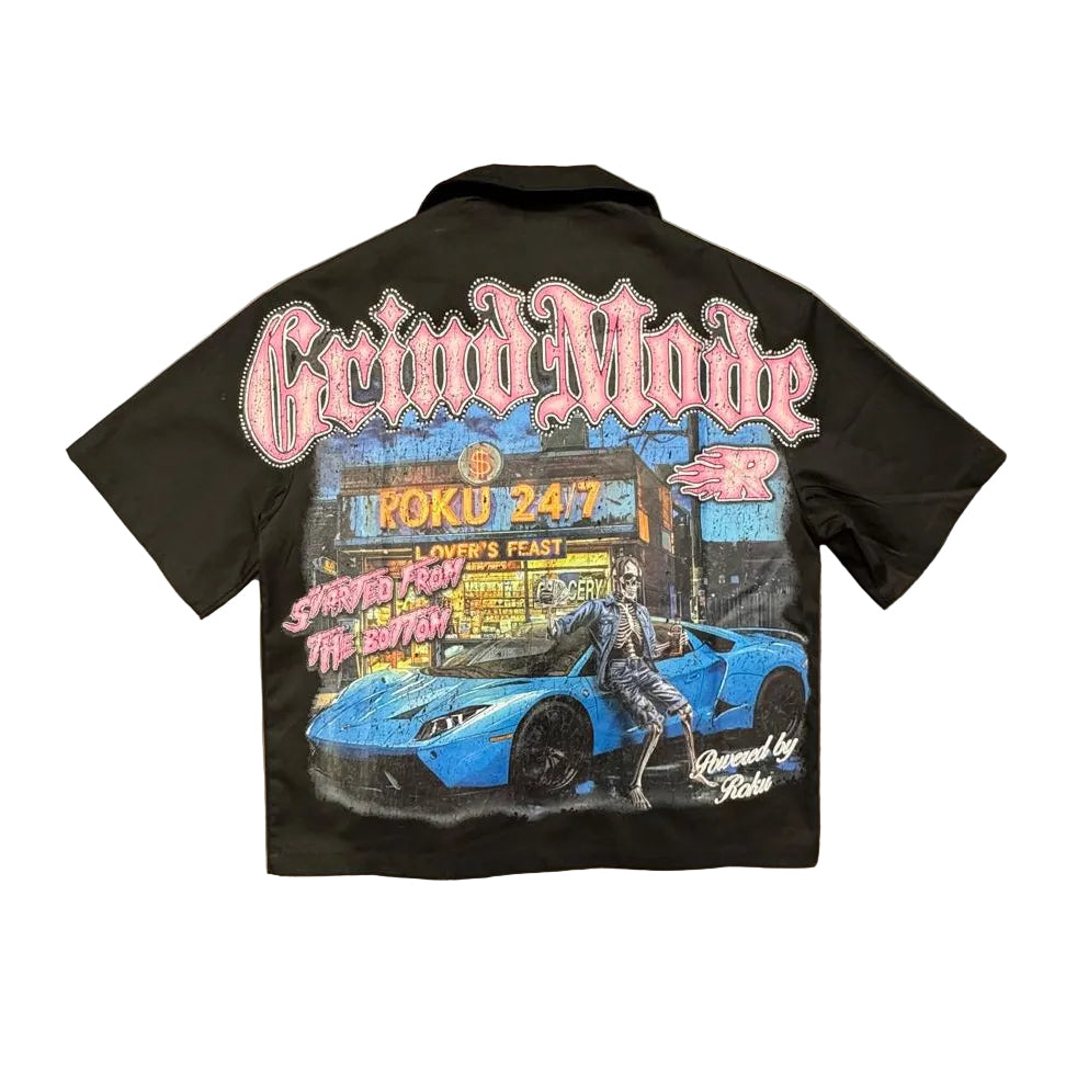 Roku Studio Grind Mode Button Up
