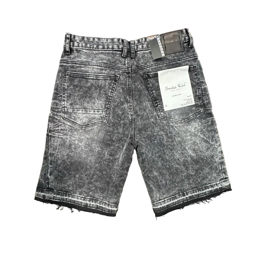 Smoke Rise Distressed Denim Shorts