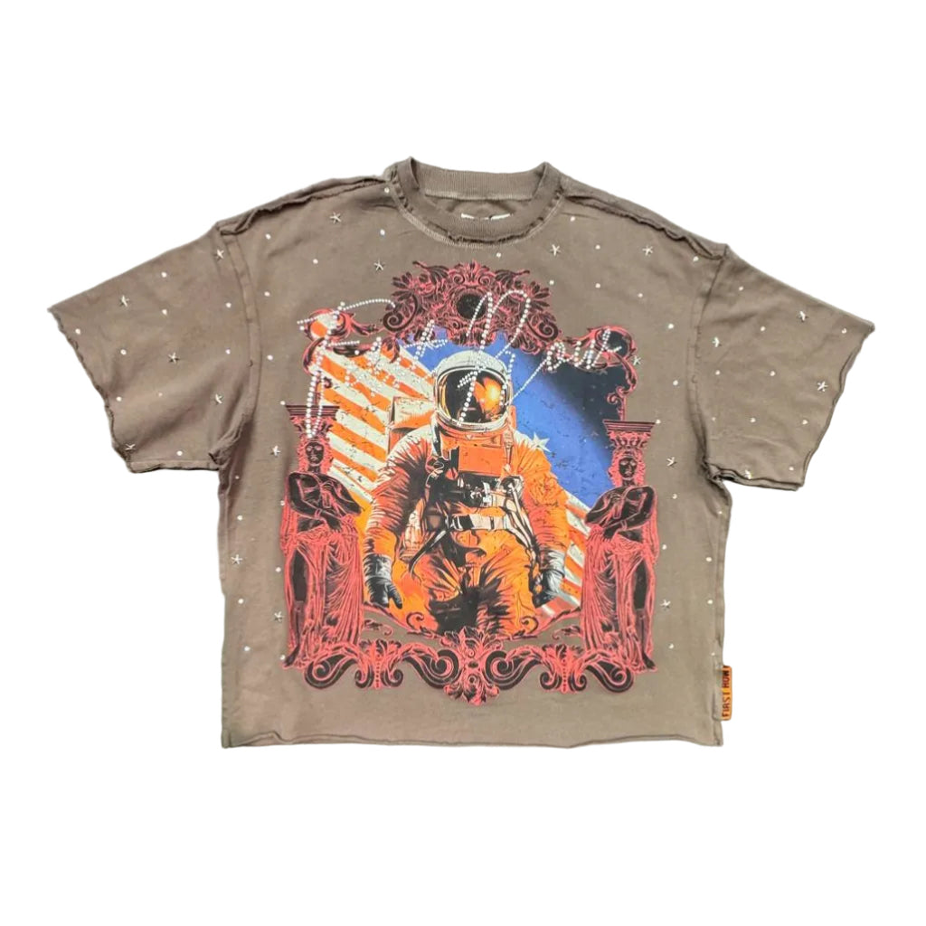 First Row Astronaut Cropped Tee