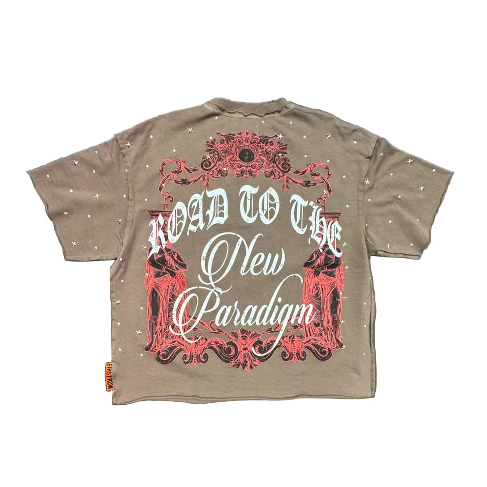 First Row Astronaut Cropped Tee