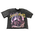 Rebel Minds "Faith Rebels" Vintage Wash Tee - Black