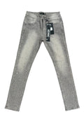 KDNK Rhinestone Skinny Jeans– Grey